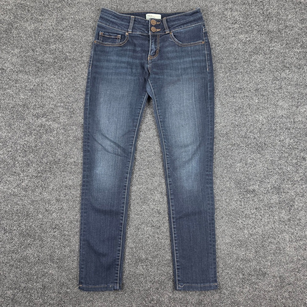 Buckle BKE Stella Mid Rise Skinny Jeans Women's 26R Dark Wash Stretch Denim Blue